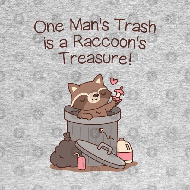 One Man's Trash Is A Raccoon's Treasure by rustydoodle